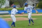 Baseball vs CGA  Wheaton College Baseball vs Coast Guard Academy during game one of the NEWMAC semi-finals playoffs. - (Photo by Keith Nordstrom) : Wheaton, baseball, NEWMAC